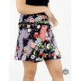 Jupe originale, fendue, asymétrique, coupe droite, taille haute, coton, grossiste, fabricant.