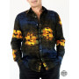 Chemise Homme Manches Longues Imprimé à Carreaux Coupe Droite 100% Coton Marque Française