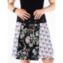 Jupe wrap Femme Viscose Motif Floral Réversible Grande Taille - TAGE XL+