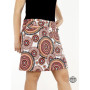 Jupe originale, fendue, asymétrique, coupe droite, taille haute, coton, grossiste, fabricant;