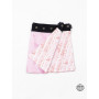 jupe reversible pour petite fille, jupe portefeuille, jupe en coton, jupe boutonnée, jupe wrap, jupe fendue pour enfant
