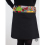 Jupe Multicolore Coupe Portefeuille en Jean Ceinture Zippée – RONI