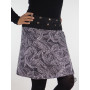 Jupe Réversible en Jean Noir Ceinture Détachable 3 Longueurs Dispon...