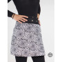 Jupe en Jeans Noir Coupe Droite Ceinture Zippée et sa Pochette – TO...
