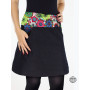 Jupe Trapèze en Jeans Réversible Taille Unique Femme Ronde “2 Longu...