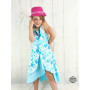ROBE BLEUE FILLE DOS NU AVEC DOUBLURE. GROS et DÉTAIL FRANCE