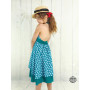 Robe bleu pour enfant 2 ans 4 ans 6 ans 8 ans 10 ans 12 ans adaptable mince ou grande taille fine ou épaisse bleu azur dos nu