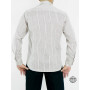 Chemise classique blanche cintrée.