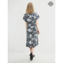 robe d'été, robe midi, robe noire, robe blanche, robe mi-longue, robe à imprimé, robe femme, robe droite.