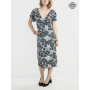 grossiste Robe ethnique, robe d'été, robe midi, robe noire, robe blanche, robe mi-longue, robe à imprimé.