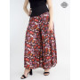 pantalon pattes d'eph, pantalon ceinture élastiquée, pantalon palazzo, pantalon de plage