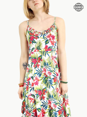 robe dos smocké, robe décolletée, robe d'été, robe femme, robe midi