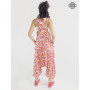 Salopette Oversize Multicolore Imprimé Fleuri Femme