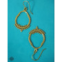 Boucles d'oreilles jhumka indienne orientale occidentale