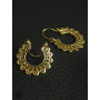 Boucles d'oreilles mini créoles originales hindou