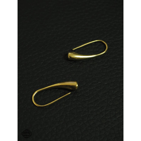 Boucles d'oreilles femme sobre et simple luxe