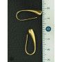 Boucle d'oreilles 3 centimètres fine originale