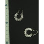Boucles d'oreilles vintage fantaisie pour mariage