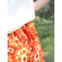 jupe culotte taille réglable ample imprimé abstrait