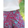 pantalon yoga taille ajustable jambes larges coupe droite ceinture élastiquée