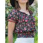 top été bohème femme en soie réglable motif floral