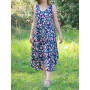 Robe taille unique en viscose pour femme, Grossiste robe ethnique bohème hippie chic boho pas cher