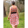 Robe tunique taille unique de plage pour femme avec col rond