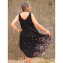 Robe tunique taille unique de plage pour femme avec col rond