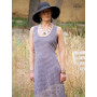 robe été col rond femme imprimé moderne