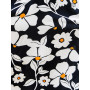 robe imprimé floral à fleurs blanches
