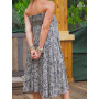 jupe midi avec ceinture plate