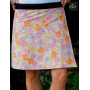 Jupe à fleurs colorée réversible pour femme, jupe été, jupe plage, jupe décontractée