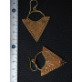 accessoire ethnique doré hippie