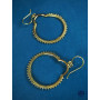 bijou accessoire fantaisie circulaires indienne hippie dorée
