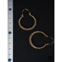 accessoire indien ethnique or  circulaire