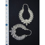 boucles d'oreilles style laurier longue