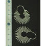 Pendentifs argentés Indiennes Rondes Soleil Tendance