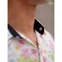 chemise blanche col unicolore boutonné homme