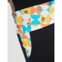Jupe evasée imprimé HD grande qualité  taille unique finitions apparentes, jupe recto verso