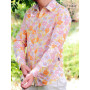 chemise floral homme manches longues couleur chaude