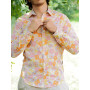 chemise fantaisie rose col français