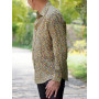 chemise décontractéé à fleurs jaune et rouge cintrée habillée tenue élégante homme marque francaise vetement pas cher en ligne