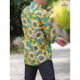 chemise col milanais coton manches longues homme