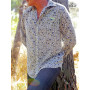 chemise originale grise petite fleurs homme