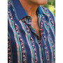 chemise cintrée bleue qualité homme