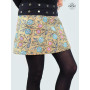 jupe réversible 2 en 1 taille ajustable femme marque française