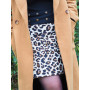 jupe blanche taches leopard, jupe animal, jupe felins ,jupe safari, jupe jane, jupe guepard, jupe colorée