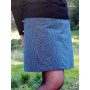 jupe tulipe femme Jupe enveloppante évasée taille unique Jupe droite Femme ceinture boutonnée