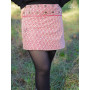 jupe courte blanche Imprimée motif floral Reversible coton femme ceinture large bouton-pression jupe tennis jupe tennis