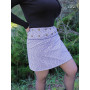jupe patineuse courte micro motif imprimé, jupe sport, surjupe, jupe tennis